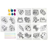 OOLY shrink-its DIY art kit Fun friends 6 jr+