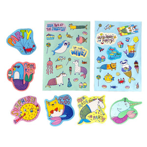 OOLY stickiville geurstickers Mer-made to party