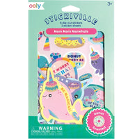OOLY stickiville geurstickers Nom nom narwals