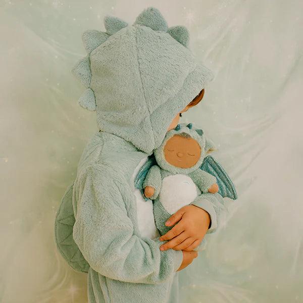Olli Ella Cozy Dinkum Doll Ash Dragon Green OETCOZ-COZ-GR-O