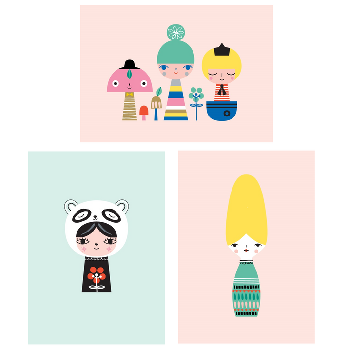 Petit Monkey ansichtkaarten set