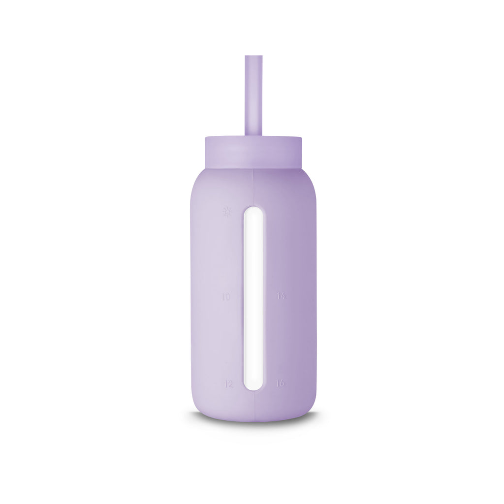 Muuki lounge straw + dop pastel lilac kopen