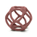 Petit Monkey bijtspeeltje bal mahony rose 0 mnd+