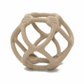 Petit Monkey bijtspeeltje bal taupe 0 mnd+