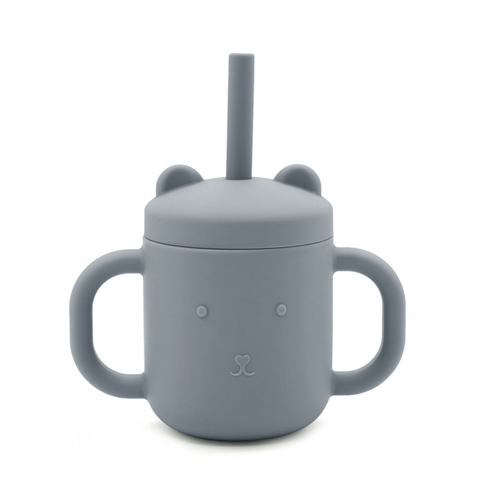 Petit Monkey siliconen sippy cup met oren trade winds