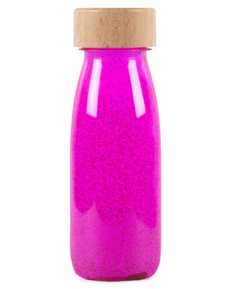 Petit Boum sensorische fles Float pink glow in the dark 3 mnd+ 8425402476789