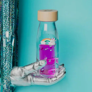 Petit Boum sensorische fles Move Magic Rainbow 