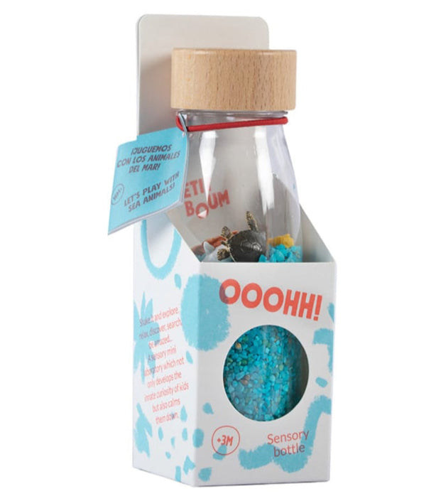 Petit Boum sensorische fles Spy Sea 3 mnd+PBSPYSEA