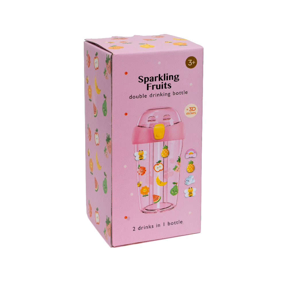 Petit Monkey 2 in 1 drinkfles Sparkling Fruits