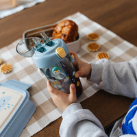 Petit Monkey 2 in 1 drinkfles Sparkling SkyDB52-Rd