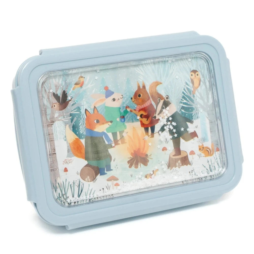 Petit Monkey broodtrommel bento bonfire animalsLB52-R