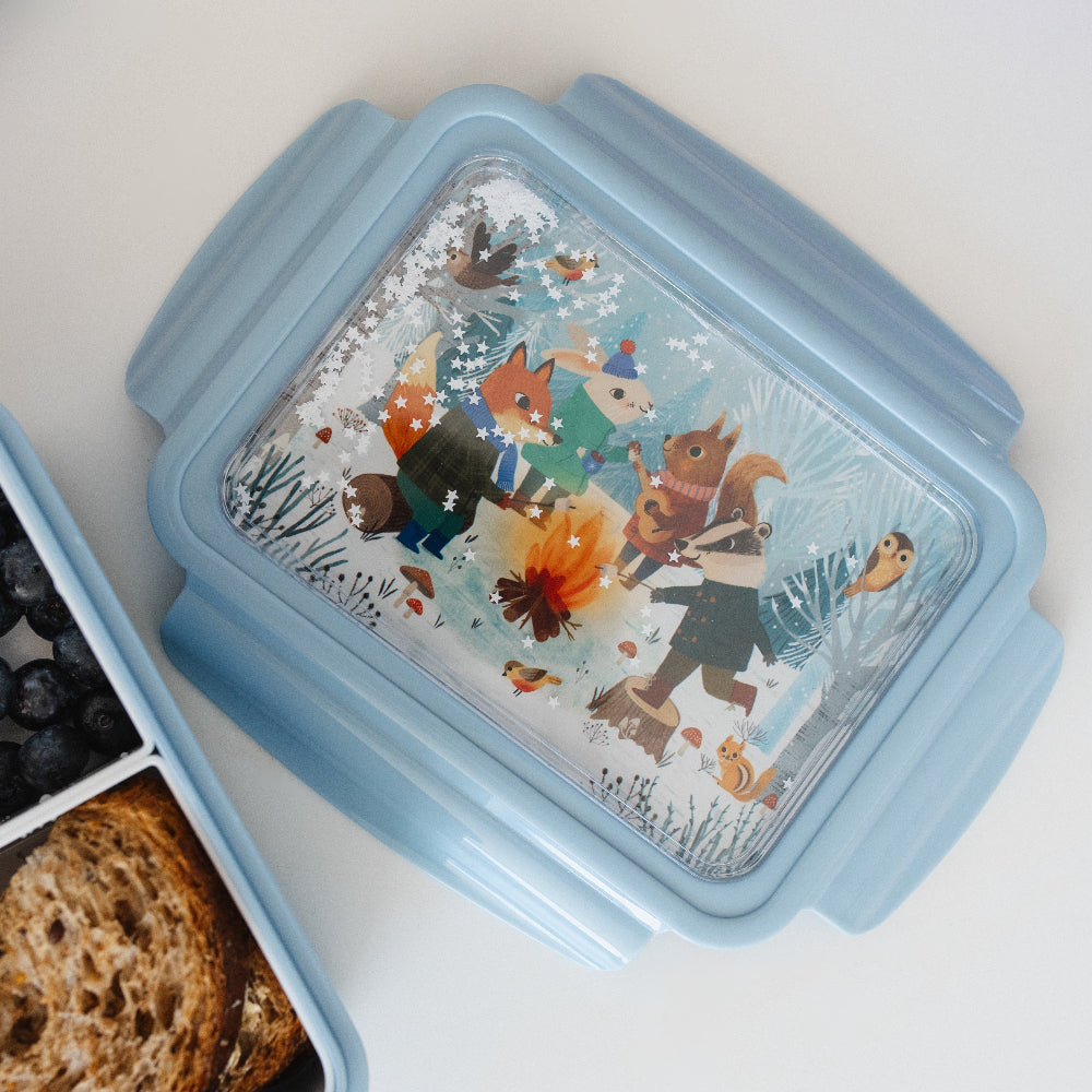 Petit Monkey broodtrommel bento bonfire animals kopen