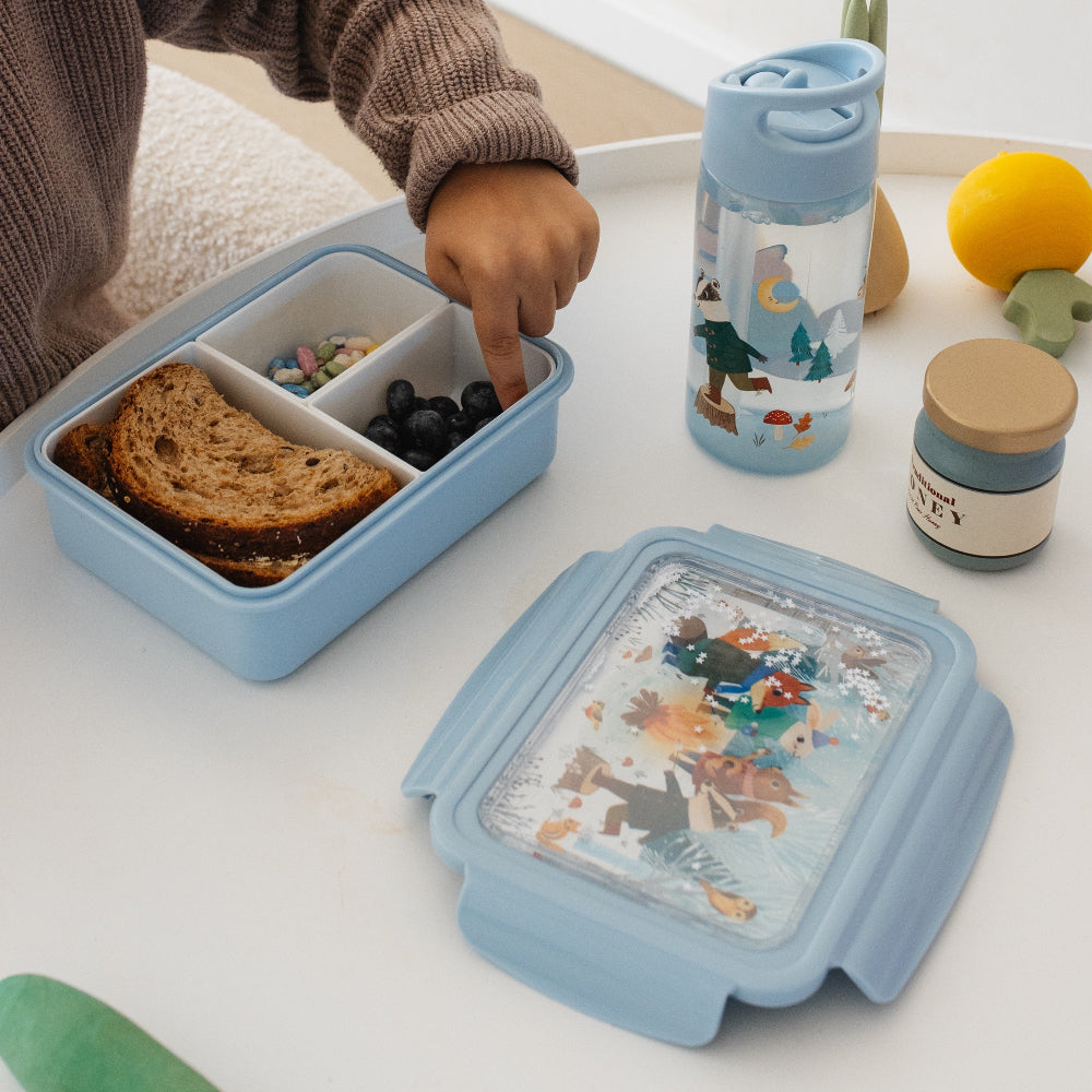 Petit Monkey broodtrommel bento bonfire animalsLB52-Rc