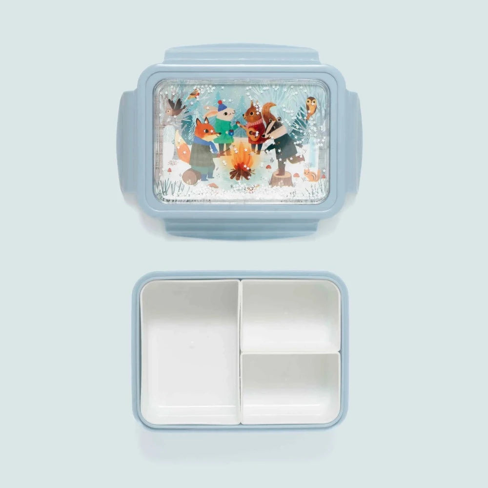 Petit Monkey broodtrommel bento bonfire animals