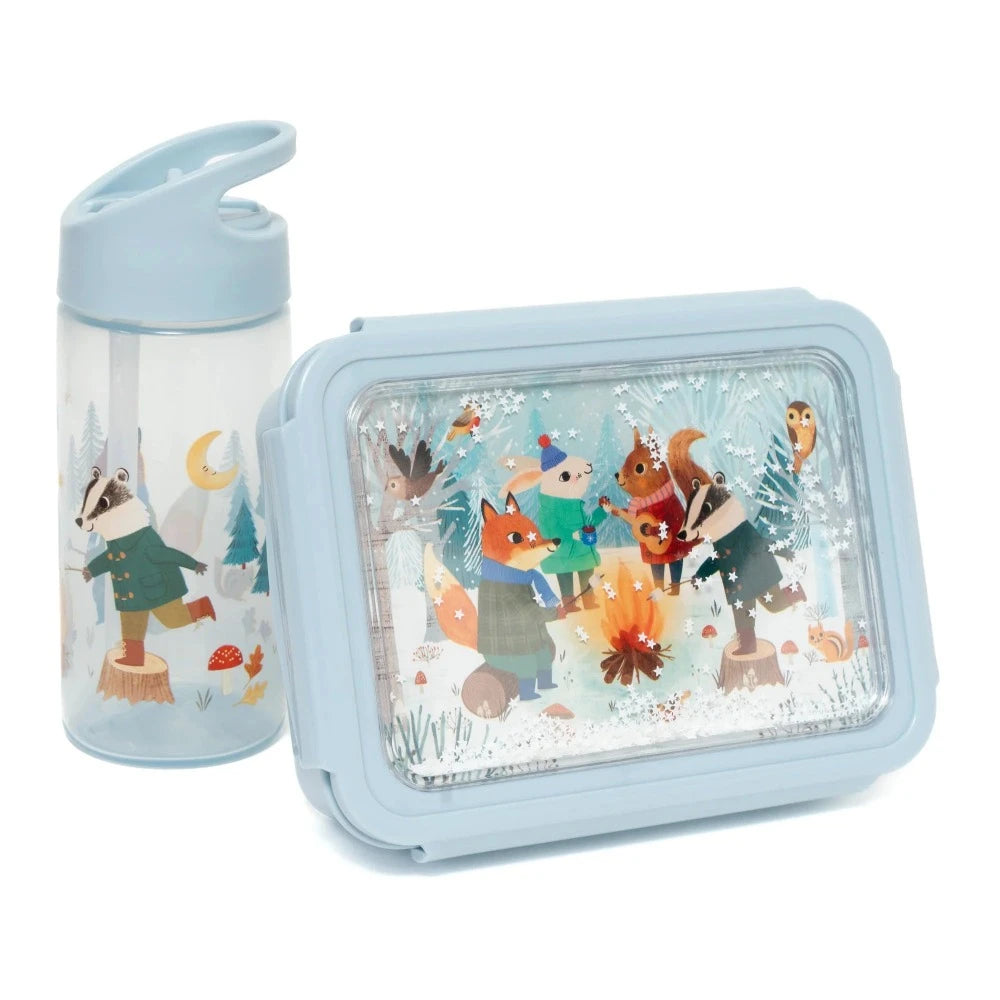 Petit Monkey broodtrommel bento bonfire animals