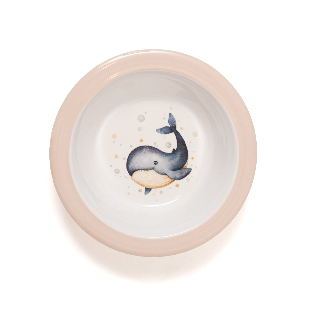 Petit Monkey melamine bakje WhaleMB17-R