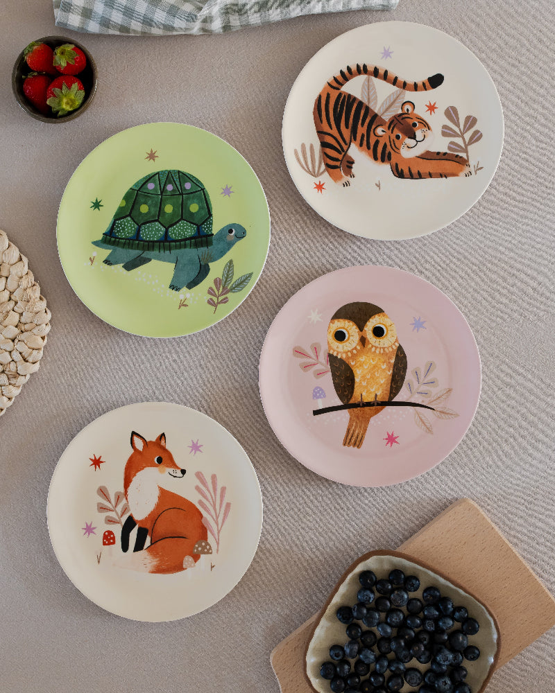 Petit Monkey melamine bord Turtle 8719244227198