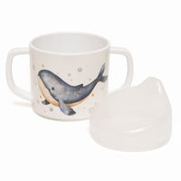 Petit Monkey melamine tuitbeker met oren Whale c