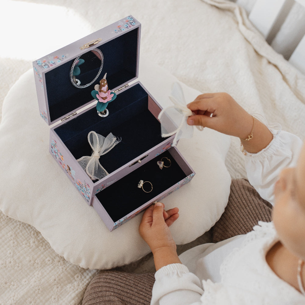 Petit Monkey muziekdoos bijoux fairy dragon