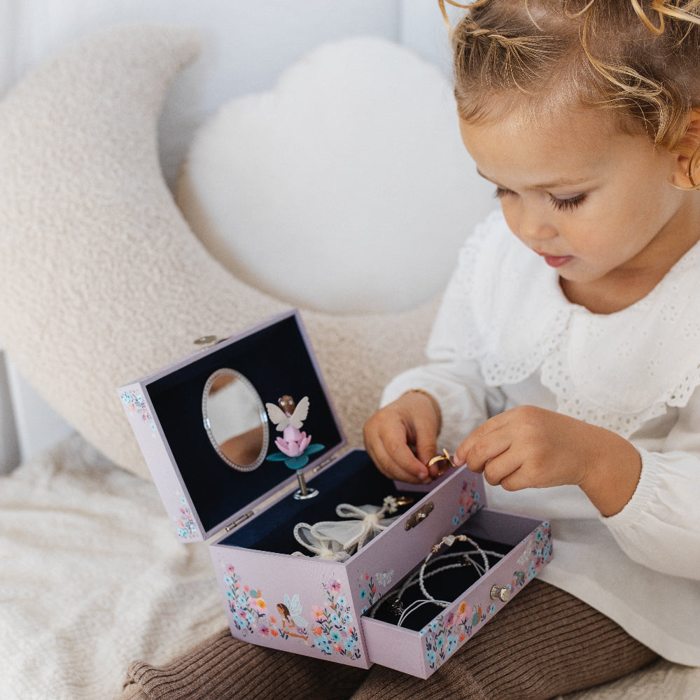 Petit Monkey muziekdoos bijoux fairy dragon