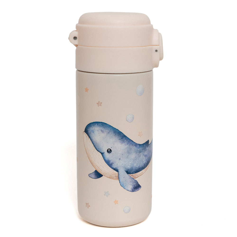 Petit Monkey stainless steel drinkfles WhaleVSB7-R