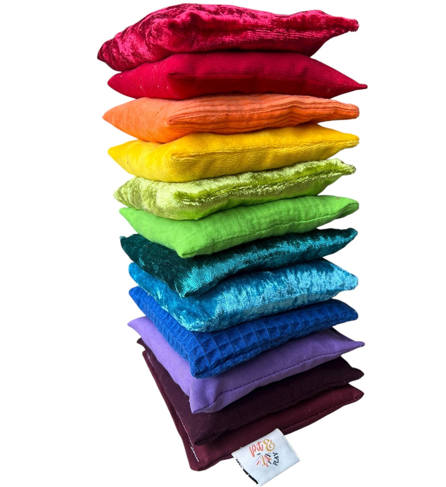Pit and Play pittenzakjes rainbow 12 stks 6 mnd+ 6156345654645
