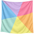 Pit and Play speeldoek pastel colorblock XXL 120 x 120 cm 6156710726755