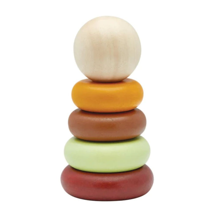 Plan Toys stapeltoren modern rustic 1jr+