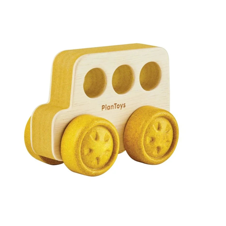 Plan Toys timber trail autobus 6 mnd+