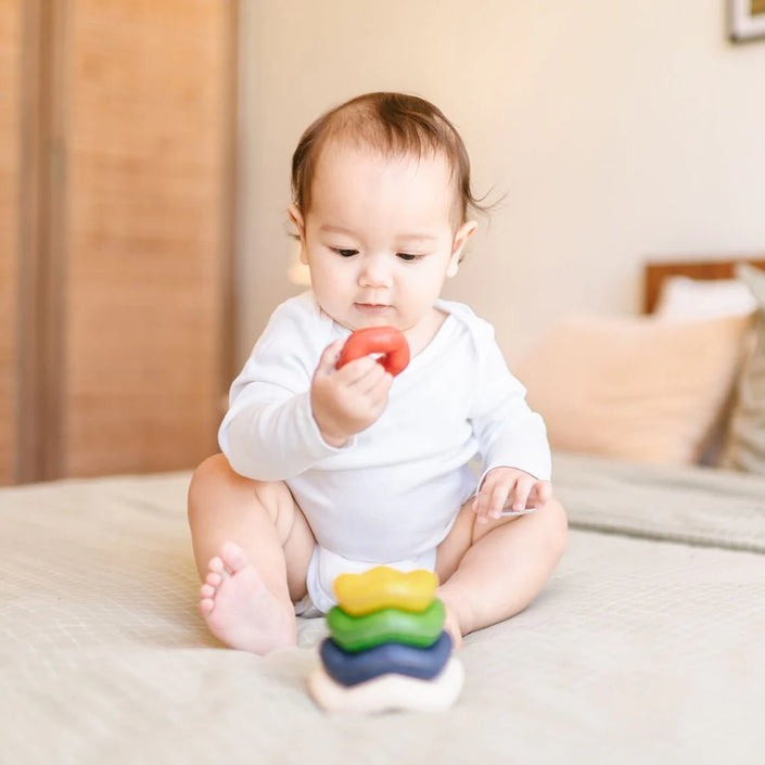 Plan Toys wave stapeltoren 5 mnd+