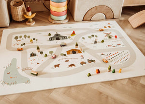 Play & Go speelmat farm 180 x 120 cm
