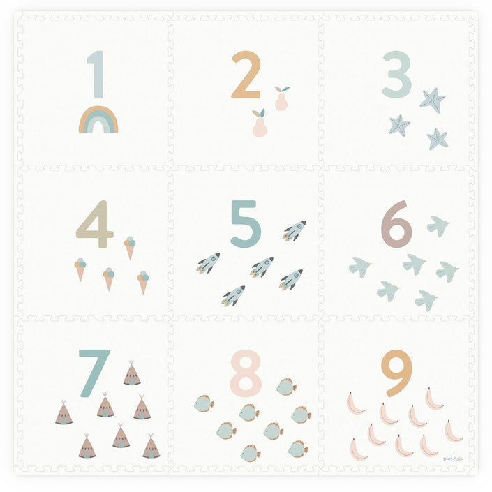 Play & Go speelmat numbers dots 180 x 180 cm