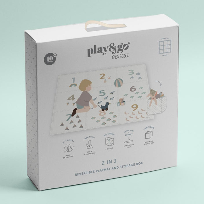 Play & Go speelmat numbers dots 180 x 180 cm