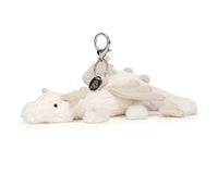 Jellycat bag charm Snow DragonSNW4BC