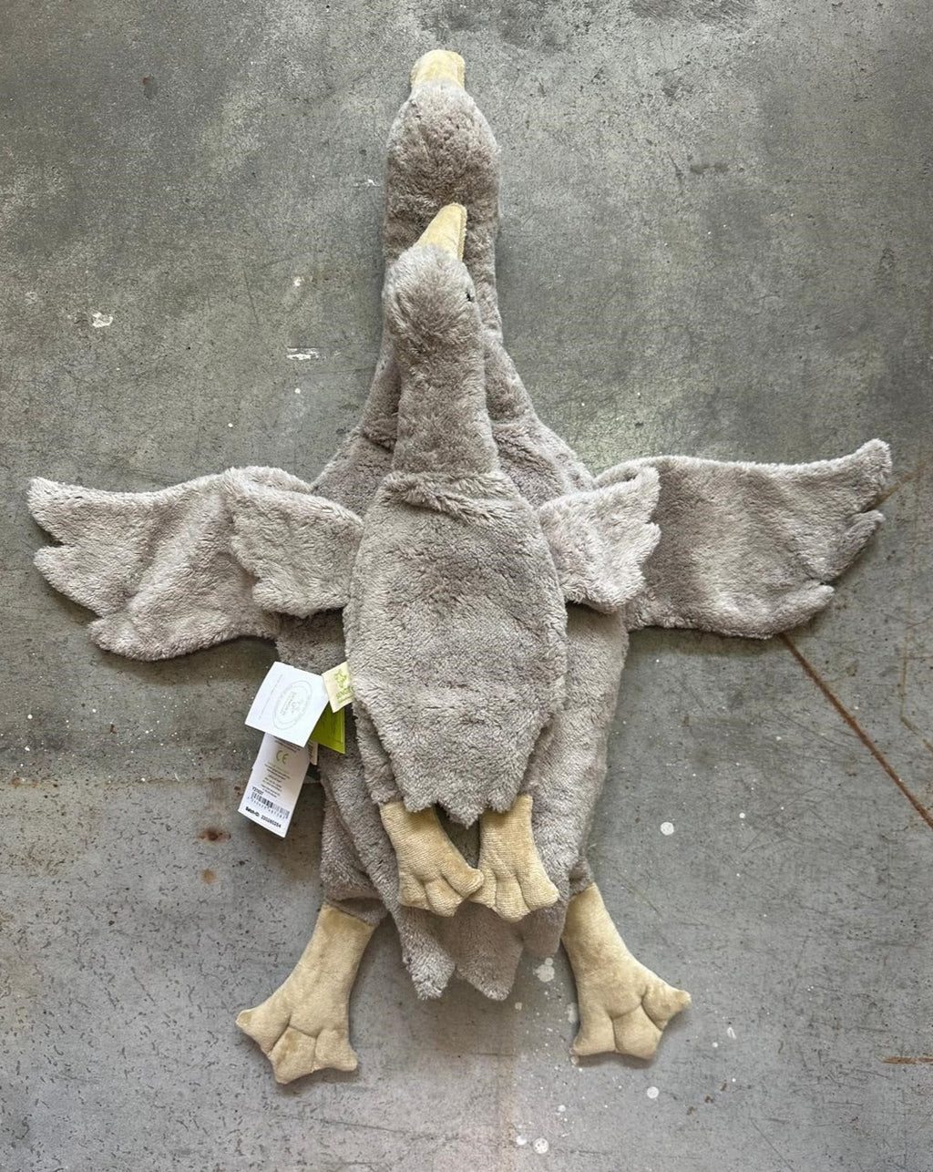 Senger Naturwelt warmte knuffel gans grijs klein 2 mnd+ Y21038