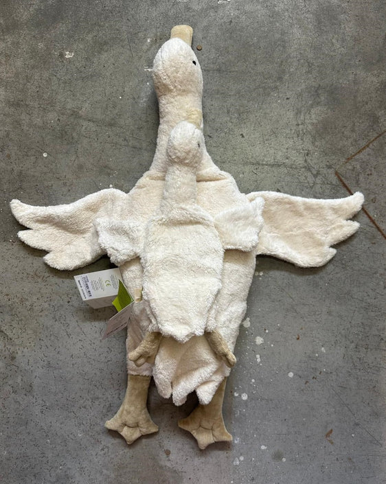 Senger Naturwelt warmte knuffel gans wit klein 2 mnd+