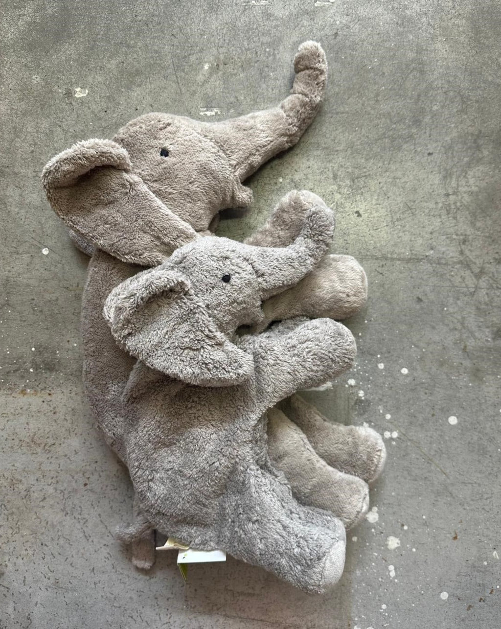 Senger Naturwelt warmte knuffel olifant groot 2 mnd+ 100% organisch katoen + lamswol + spelt