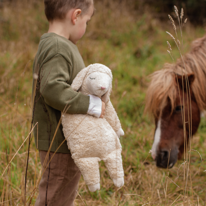 Senger Naturwelt warmtekussen schaap linen groot 2mnd 4260429481439 b