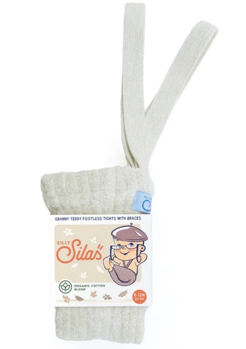Silly Silas maillot granny teddy zonder voetjes cream 1-2 jr