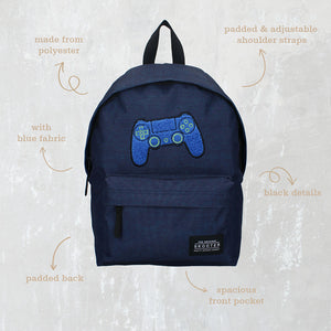 Skooter rugzak Daring Dudes game controller421-00844