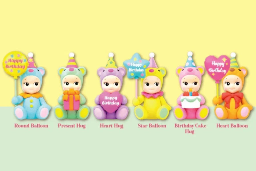 Sonny Angel Happy Birthday gift bear 2023 ATBC-PVC