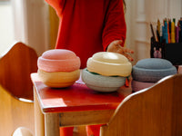 Stapelstein MINI regenboog pastel 6 stks