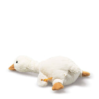 Steiff gans knuffel Gilda met rammelaar 21 cm wit 4001505242854 c
