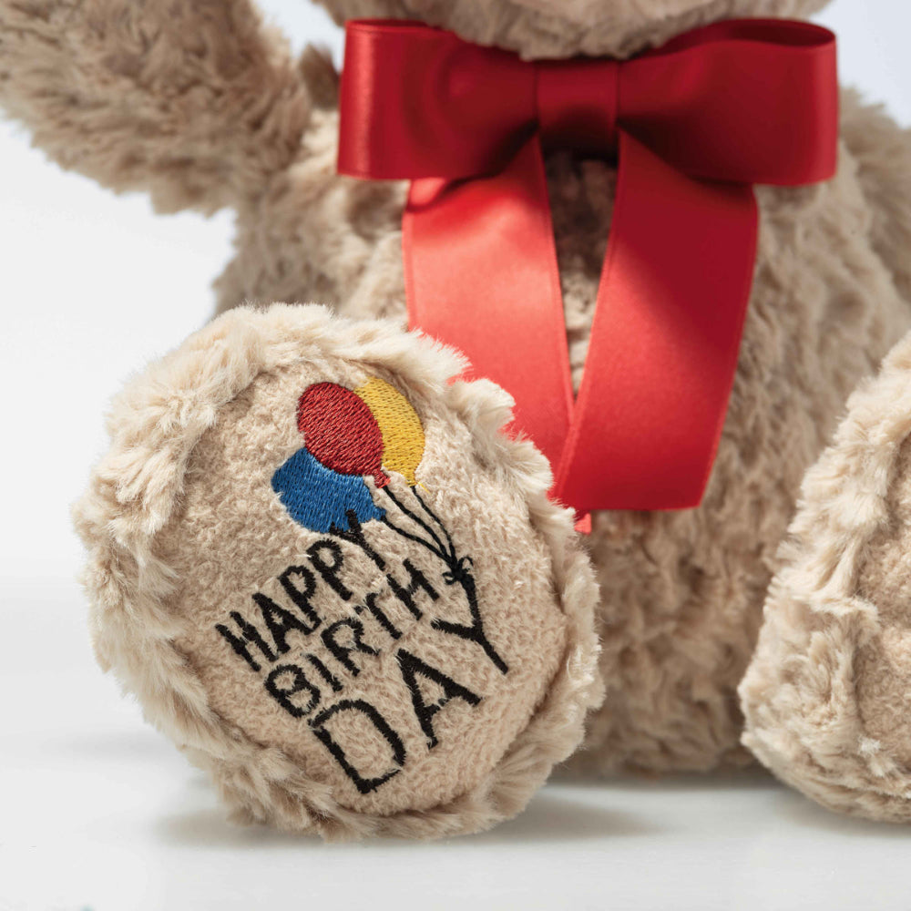 Steiff knuffelbeer Jimmy happy birthday 35cm beige kopen