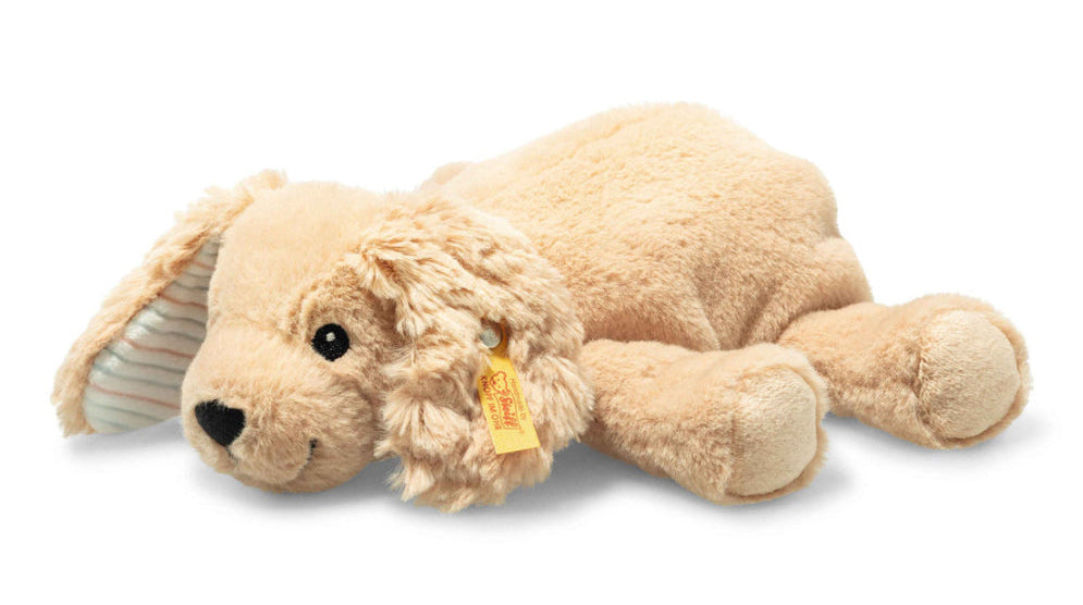 Steiff knuffel hondje floppy Lumpi 20 cm lichtbruin