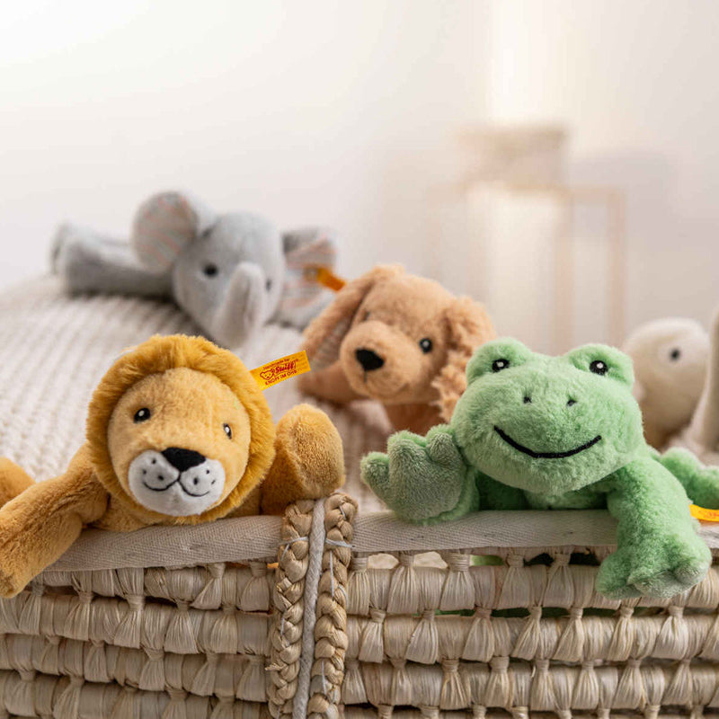 Steiff knuffel hondje floppy Lumpi 20 cm lichtbruin 242595