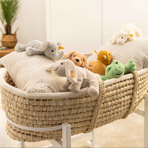 Steiff knuffelkonijn floppy Hoppel 20 cm lichtgrijs 4001505242694 a