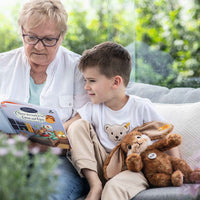 Steiff knuffelkonijn Bommel 28 cm bruin 4001505067471 c