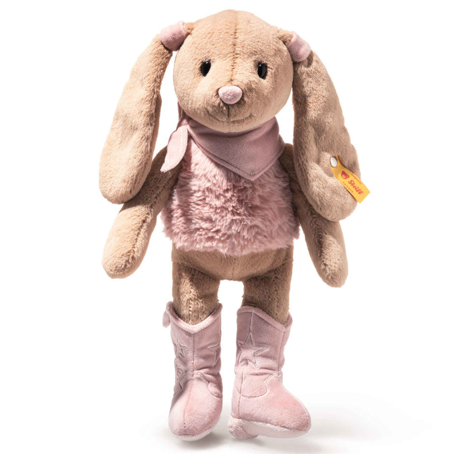 Steiff knuffelkonijn Hoppie Cowgirl 32cm 4001505081149 e