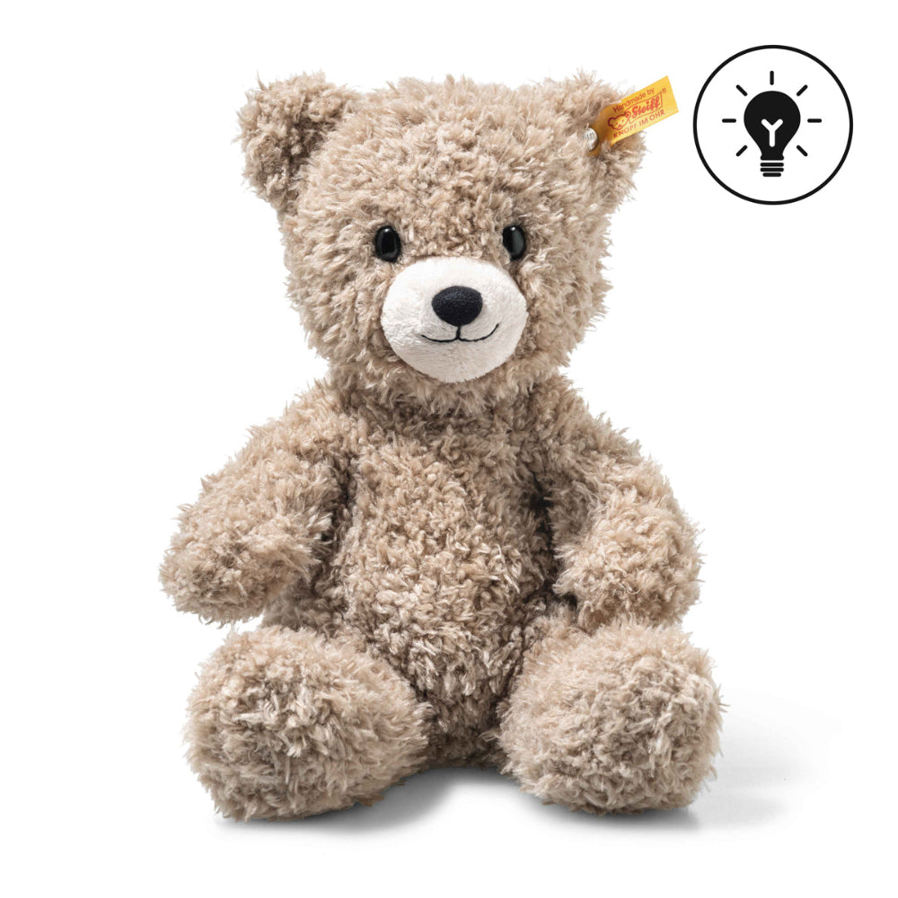 Steiff nachtlamp knuffel Caspar teddybeer 28 cm lichtbruin 4001505114076 a